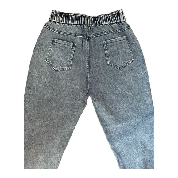 DTLS Blue jogger Jeans with elastic waistband and pockets size XS - Picture 4 of 8